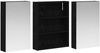 vidaXL Badezimmerschrank-Set 3 pcs 100 x 10,5 x 50 cm Holzwerkstoff 3403681 Bild 5