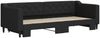 vidaXL Tagesbett Ausziehbar Schwarz 80x200 cm Stoff 3197423 Bild 3