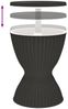 vidaXL 3-in-1 Tisch mit Eiskühler Schwarz Polypropylen 364157 Bild 4