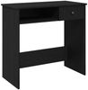 vidaXL Schreibtisch Schwarz 80x40x75 cm Holzwerkstoff 860473 Bild 2