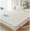 Matratzenauflage Wasserdicht Allergiker Baumwolle Matratzenschoner 90x200cm, 180x200cm ibettertec, Waschbar Anti Milben Allergiker Matratzenauflage mit Rundumbezug Bild 5