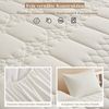 Matratzenauflage Wasserdicht Allergiker Baumwolle Matratzenschoner 90x200cm, 180x200cm ibettertec, Waschbar Anti Milben Allergiker Matratzenauflage mit Rundumbezug Bild 3