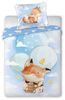 Baby Bettwäsche mit Fuchs 100x135 cm 100% Baumwolle Bild 4