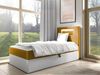 Boxspringbett 'Gladino Junior 1' gelb 100x200 cm Rechts Bild 2