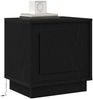 vidaXL Nachttisch Schwarz 44 x 34,5 x 45 cm Holzwerkstoff 869564 Bild 3