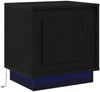 vidaXL Nachttisch Schwarz 44 x 34,5 x 45 cm Holzwerkstoff 869564 Bild 5