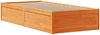 vidaXL Massivholzbett mit Kopfteil Wachsbraun 100x200 cm Kiefer 3306350 Bild 5