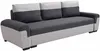 Vente-unique - GABY Sofa Stoff Grau - B 90 cm x H 88 cm x L 260 cm Bild 4