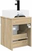 vidaXL Wandmontierter Waschbecken Vanity Sonoma-Eiche 890574 Bild 4