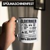 Trendation Tasse Trendation - Elektriker Tasse Geschenk Elektromeister Lustiger Spruch Bild 4