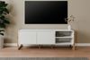 Lowboard >Denver< in weiß / Dekor Artisan Oak - 160x55x40cm (BxHxT) Bild 2