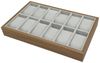 mixed24 Uhrenbox Holz Uhrenaufbewahrung für 12 Uhren (2x6) Uhrenkiste Uhrendisplay Bild 2
