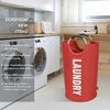 DOKEHOM 125L Faltbarer Wäschekorb 7 Farben XL Kapazität 2-lagiges Oxford-Gewebe Bild 2