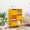 vidaXL Highboard Senfgelb 68x39x103,5 cm Stahl 851409 Bild 3