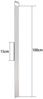 ZMH Wandleuchte Innen Wandlampe LED - Modern Schlafzimmer 100CM Flurlampe Warmweiß 31W Weiß Treppenhauslampe Wandbeleuchtung für Flur Treppenhaus Kinderzimmer Wohnzimmer Bild 4
