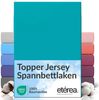 etérea Jersey Topper Spannbettlaken Spannbetttuch Ocean 140x200 - 160x200 cm Bild 5