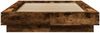 vidaXL Bettgestell Räuchereiche 75x190 cm Holzwerkstoff 3281249 Bild 4