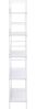 vidaXL Bücherregal 5 Regalböden Weiß 60x27,6x158,5 cm Holzwerkstoff 288228 Bild 5