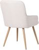 HOMAVO 4er Set 'YZ3' Esszimmerstuhl mit Armlehnen, Stoff ota, 57 x 62 x 87 cm Bild 4