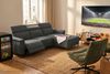 Places of Style Ecksofa Lund in Cord, L-Form, 261 cm, mit manueller, o. elektrischer Relaxfunktion, USB, Kopfteilverstellung Bild 2