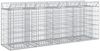 vidaXL Gabionen-Hochbeet 2 pcs Silber 3422221 Bild 2