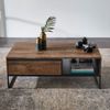 'Manhattan' Couchtisch, MDF Haveleiche Cognac, 115 x 42 x 65 cm Bild 3
