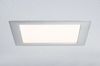 Paulmann Premium Einbauleuchten Set Panel eckig LED 1x15W 2700K 15VA 230V/350mA 210mm Alu gebürstet/Alu5521 Bild 5
