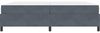 vidaXL Bettrahmen mit Matratze Dunkelgrau 200 x 200 cm Stoff 3399085 Bild 5