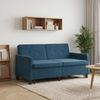 vidaXL Schlafsofa Blau Stoff 42033361 Bild 3