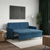 vidaXL Schlafsofa Blau Stoff 42033361 Bild 4