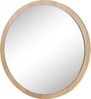 Wandspiegel >Anacortes< in Eiche aus Massivholz,Spiegelglas - 40x40cm (BxT) Bild 2