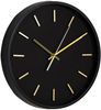 House Nordic Wanduhr, schwarz, lautloses Werk, ø35 cm Bild 2