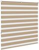 vidaXL Doppelrollo Sandbraun 145x150 cm Stoffbreite 140,9 cm Polyester 4014556 Bild 4