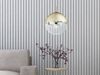 Globo Varus Hängeleuchte gold, transparent E27 dimmbar 30x120cm Bild 1