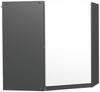 Küchenfront R-Line Weiß 36.4 x 59 cm Möbelfront für den Eckhängeschrank Vicco Bild 5