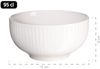 Mäser 931462 Frühstücksset Dalia für 6 Personen, Porzellan, weiß (1 Set, 18-teilig) Bild 3