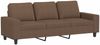 vidaXL 2-tlg. Sofagarnitur Braun Stoff 3201901 Bild 4