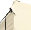 vidaXL Faltzelt Pop-Up mit 4 Seitenteilen 3 x 4,5 m Cremeweiß 42513 Bild 5