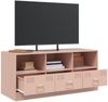 vidaXL TV-Schrank Rosa 99x39x44 cm Stahl 841734 Bild 5