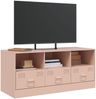 vidaXL TV-Schrank Rosa 99x39x44 cm Stahl 841734 Bild 4
