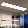 ZMH LED Deckenleuchte mit Smart RGB Hintergrundbeleuchtung Panel Flach Rund/Quadratisch, Dimmbar, LED fest integriert, Tageslichtweiß Bild 3