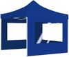 vidaXL Profi-Partyzelt Faltbar mit Wänden Aluminium 2×2m Blau 48931 Bild 4