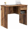 vidaXL Schreibtisch mit Regal Altholz 90 x 49 x 75 cm Holzwerkstoff 869272 Bild 3