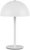 Akku Tischleuchte MUNOZ Weiß dimmbar & per USB aufladbar, Höhe 21cm Bild 2