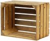 Holzkiste Usedstyle, Originelle Altholz-Obstkiste in natur 30x40x50cm Bild 2