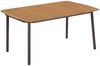 vidaXL Couchtisch 150x90x72 cm Massivholz Akazie und Stahl 44234 Bild 1