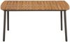 vidaXL Couchtisch 150x90x72 cm Massivholz Akazie und Stahl 44234 Bild 2