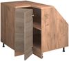 Dachschrägenschrank Eckschrank Rion Sonoma 75.6 x 81.6 cm mit 1 Tür, Schrankkorpus 60 cm Tiefe Vicco Bild 4