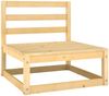 vidaXL 2-tlg. Garten-Lounge-Set mit Kissen Massivholz Kiefer 807295 Bild 4