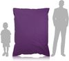 Green Bean® 2er Set SQUARE XXL + BeBi Sitzsack - 380L + 70L EPS Perlen Füllung - Indoor & Outdoor Beanbag für Kinder & Erwachsene - Lila Bild 5